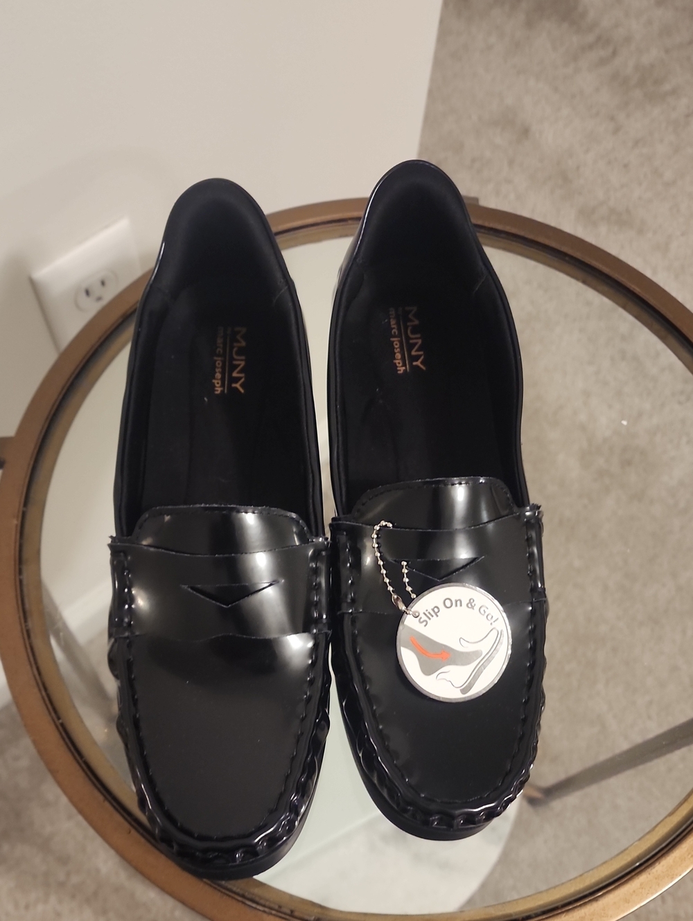 Black Penny Loafers